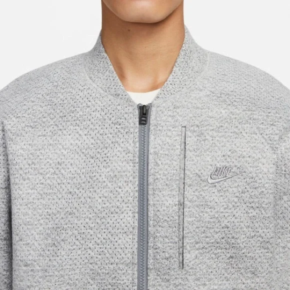 NWT - Nike Men’s Therma Fit Tech Pack Forward Bomber Jacket - Grey - Size S